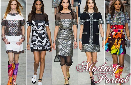 Неделя моды в Париже. Коллекция Chanel весна - лето 2015